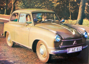 Lloyd 600 Modelprogram 1957 Carbrochure (10013)